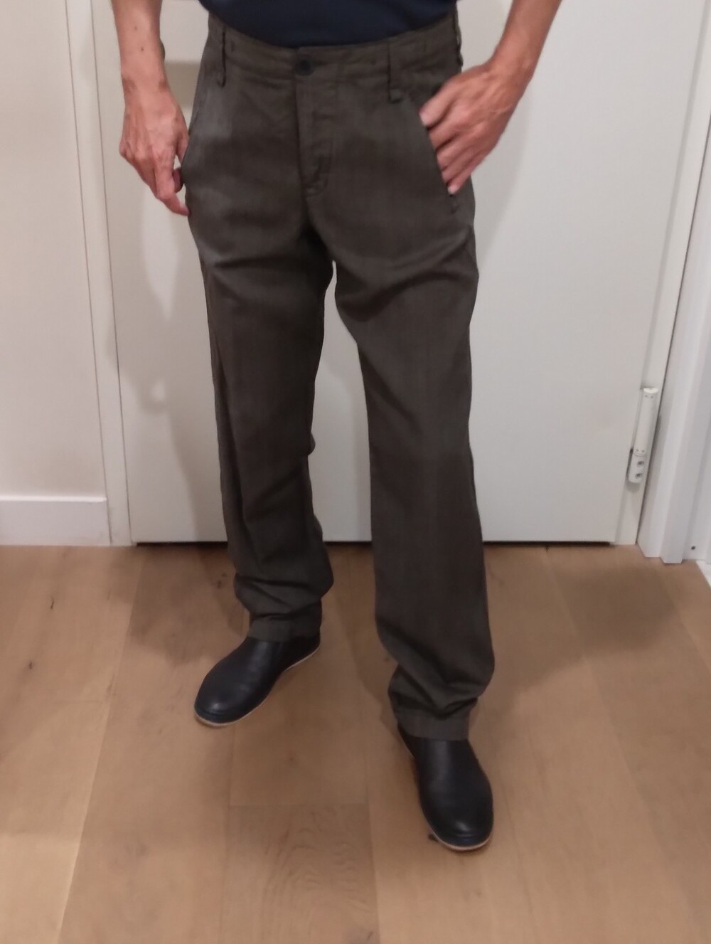 Transit Uomo Wool Linen Pants